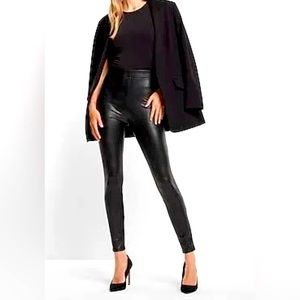 Alice and Olivia Leather Skinny Pants